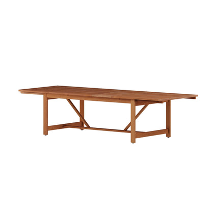 Set da pranzo per esterni Amazonia Macker da 11 pezzi in legno certificato FSC