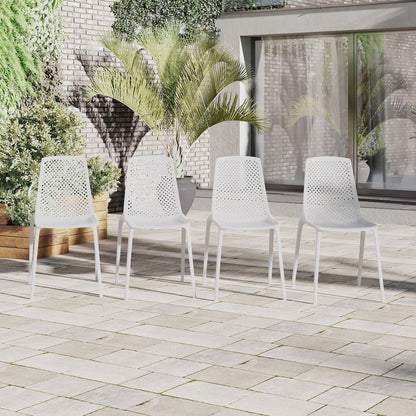 Set da pranzo per esterni Amazonia Macker da 11 pezzi in legno certificato FSC