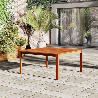 Amazonia Piccola FSC Wood Set da pranzo per esterni da 7 pezzi - 7 pezzi