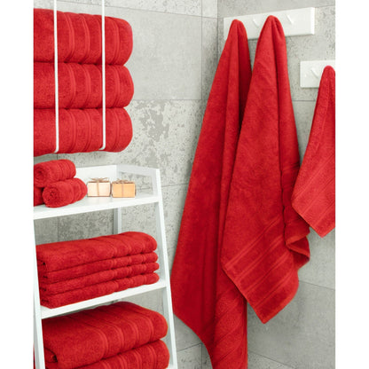 Asciugamani da bagno turchi in lino morbido americano 100% cotone, grandi, confezione da 4, set da bagno di qualità per hotel e spa di lusso