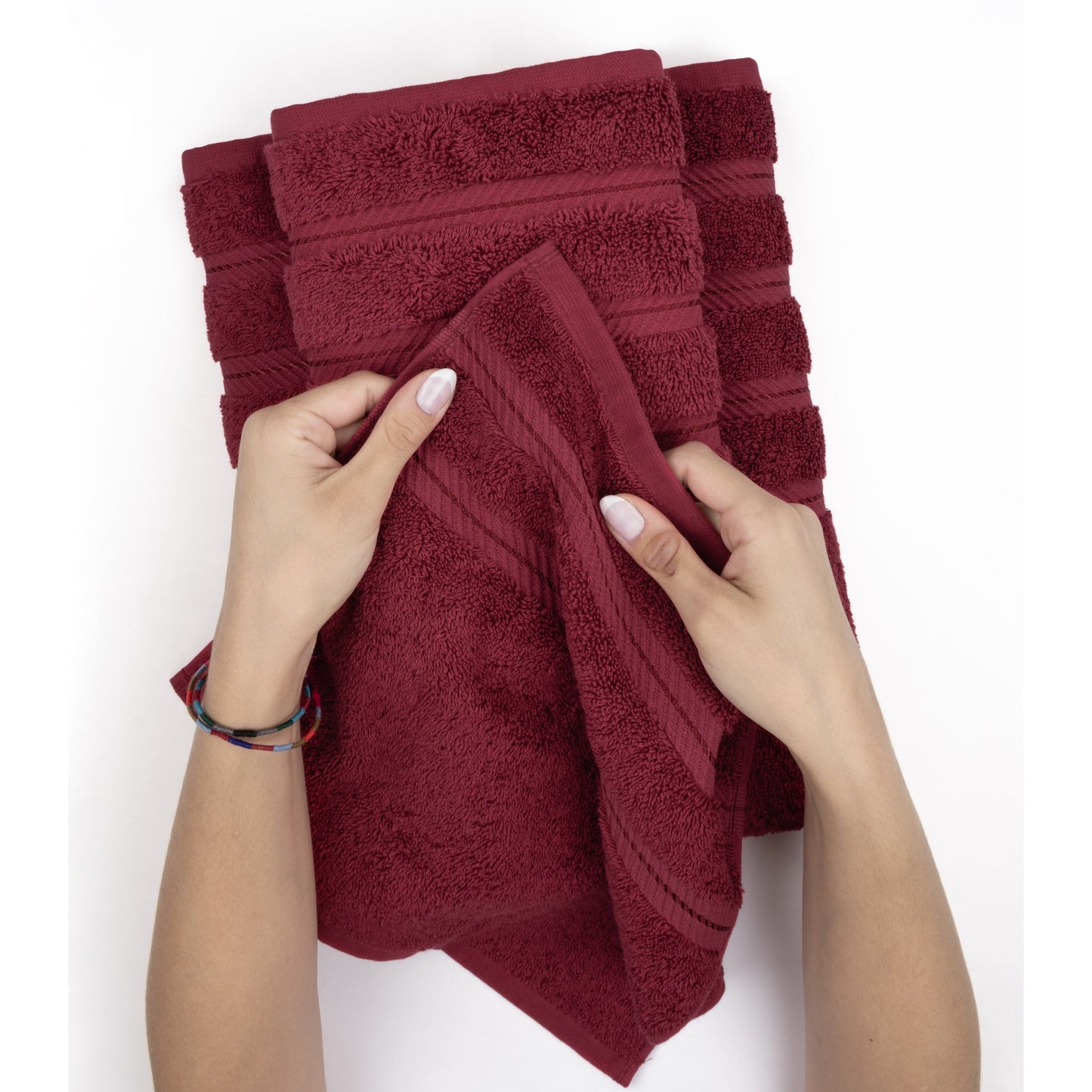Set di asciugamani da bagno da 3 pezzi, 100% cotone, asciugamani da bagno turco di lusso, asciugamani per il viso extra large, set in saldo
