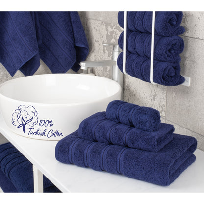 Set di asciugamani da bagno da 3 pezzi, 100% cotone, asciugamani da bagno turco di lusso, asciugamani per il viso extra large, set in saldo
