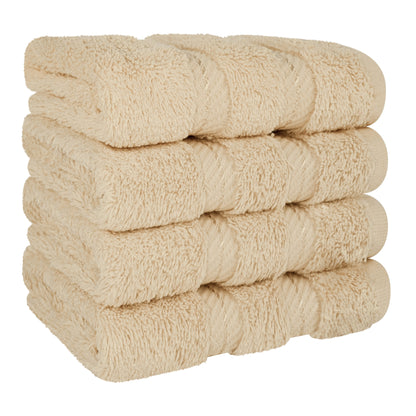 Set di 4 asciugamani American Soft Linen Premium 100% cotone