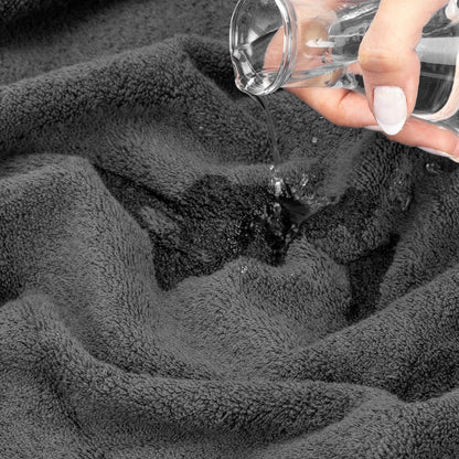 American Soft Linen, set di 4 asciugamani di lusso Salem, 100% cotone pettinato, 13 x 13 asciugamani