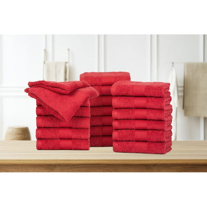 Salviette per il viso in puro cotone 600 g/m², 30,5 x 30,5 cm, di Ample Decor - 20 pezzi