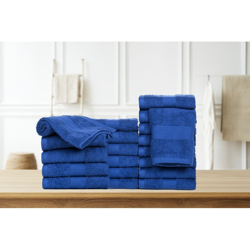 Salviette per il viso in puro cotone 600 g/m², 30,5 x 30,5 cm, di Ample Decor - 20 pezzi