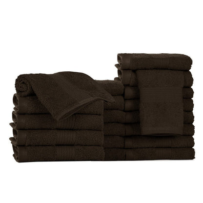 Salviette per il viso in puro cotone 600 g/m², 30,5 x 30,5 cm, di Ample Decor - 20 pezzi