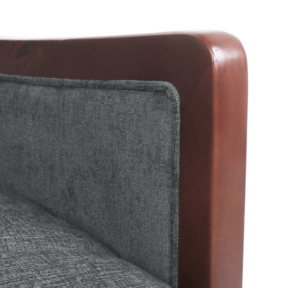 Poltrona reclinabile con schienale a spinta Anaura Channel Stitch di Christopher Knight Home