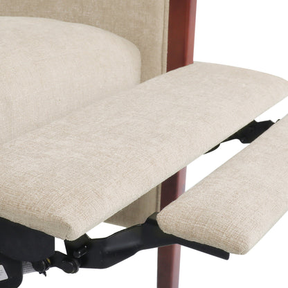 Poltrona reclinabile con schienale a spinta Anaura Channel Stitch di Christopher Knight Home