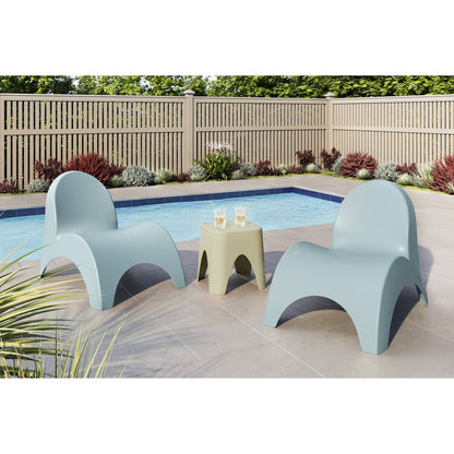 Sedie Angel Trumpet con tavolino Mallorca