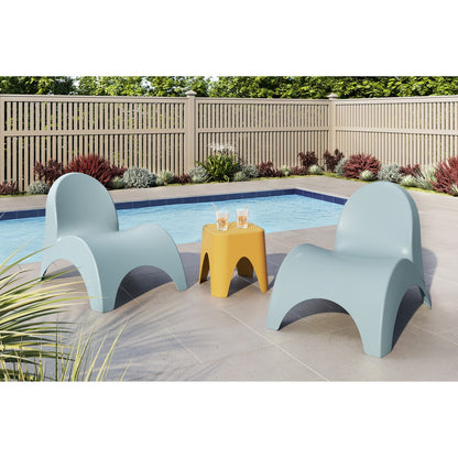 Sedie Angel Trumpet con tavolino Mallorca