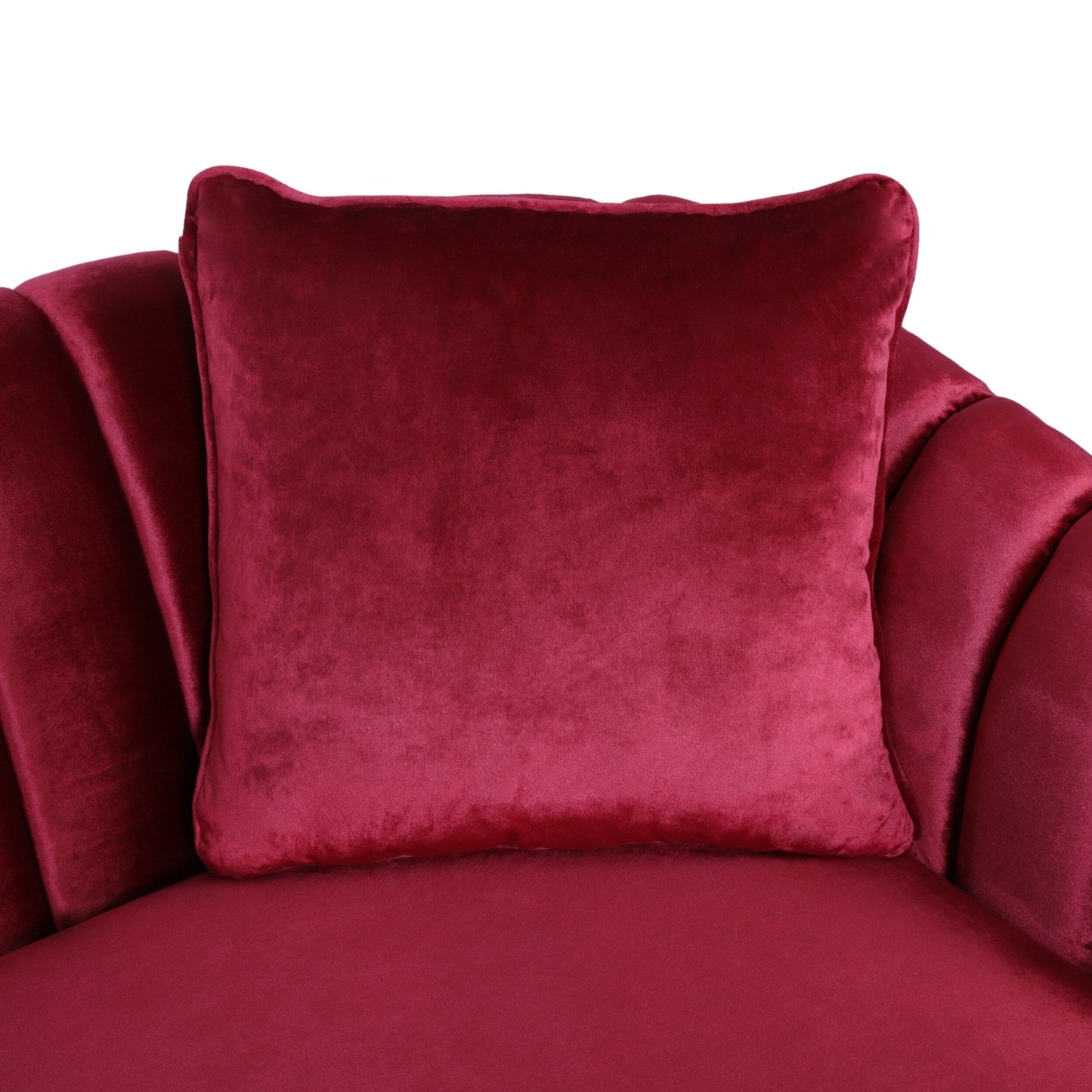 Divano a 3 posti in velluto contemporaneo Ansonia di Christopher Knight Home