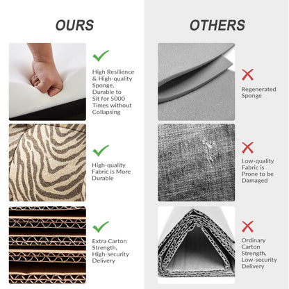 Poltrona reclinabile manuale Arlette Floral con schienale imbottito, set da 2