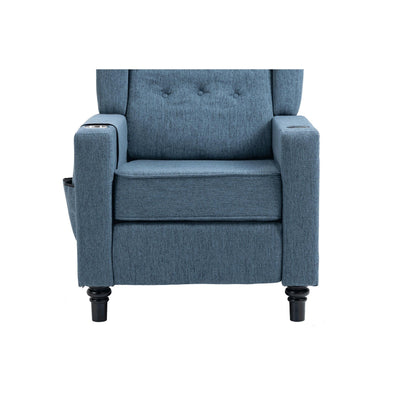 Poltrona reclinabile con braccioli