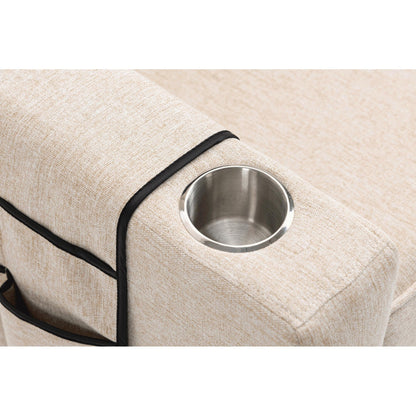 Poltrona reclinabile con braccioli