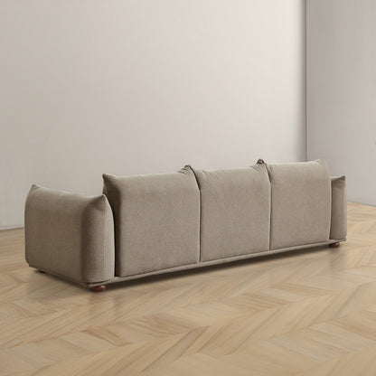 Divano Arten Mid-Century Modern di lusso in velluto/boucle