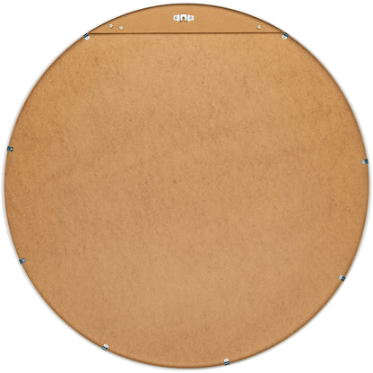 Specchio decorativo rotondo moderno in alluminio Livabliss Aranya