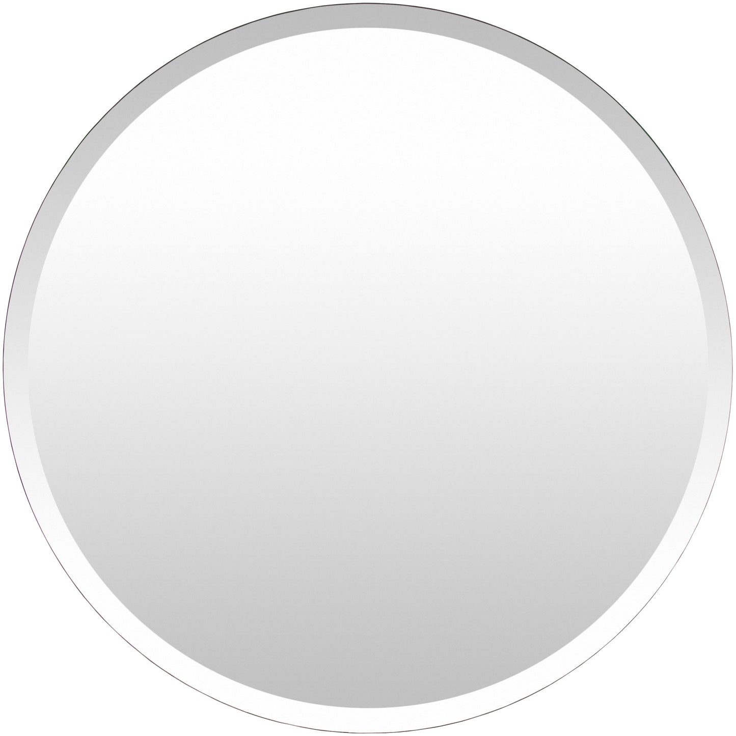 Specchio rotondo bisellato moderno Mei di Artistic Weavers