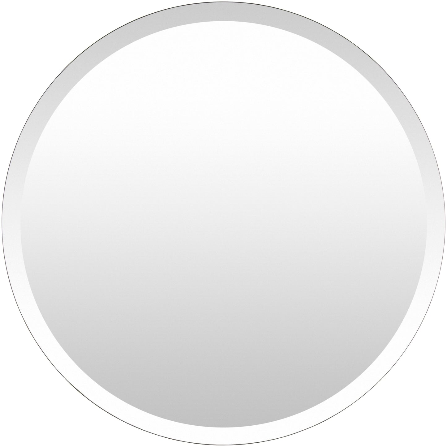 Specchio rotondo bisellato moderno Mei di Artistic Weavers