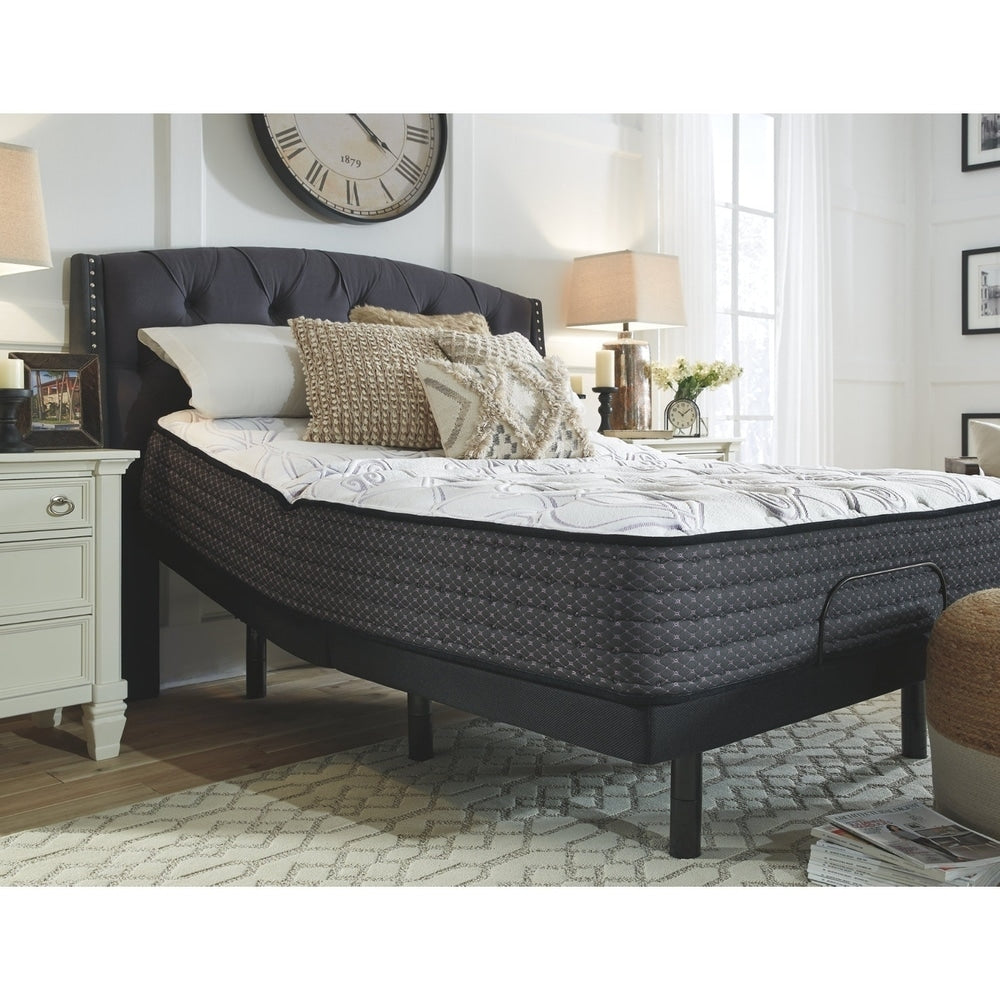 Materasso Signature Design by Ashley Limited Edition in peluche nero e grigio da 12 pollici