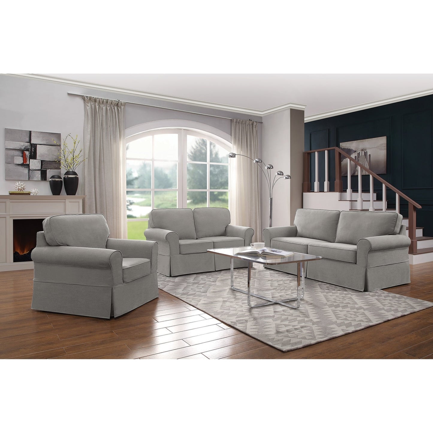 Divano con fodera Zuni Mid-Century di Porch &amp; Den