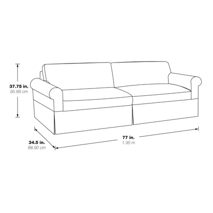 Divano con fodera Zuni Mid-Century di Porch &amp; Den