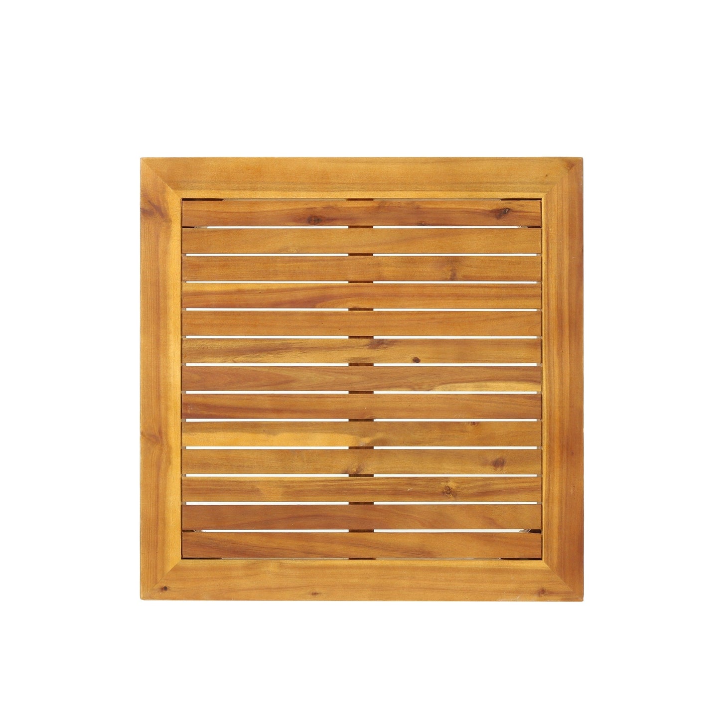 Divano componibile in legno di acacia Aston Outdoor Mid-Century Modern di Christopher Knight Home