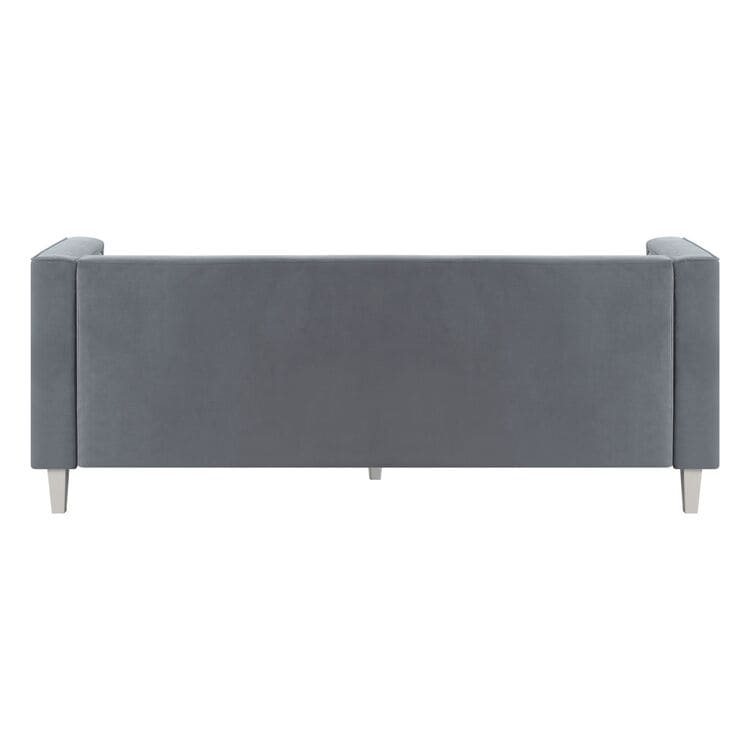 Divano per soggiorno Divano Mid Century con cuscino trapuntato Gambe in legno massello per soggiorno Camera da letto Comodo