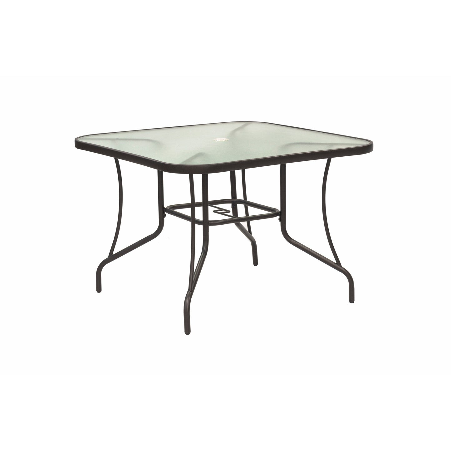 Set da pranzo per esterno Augusta da 5 pezzi con tavolo quadrato