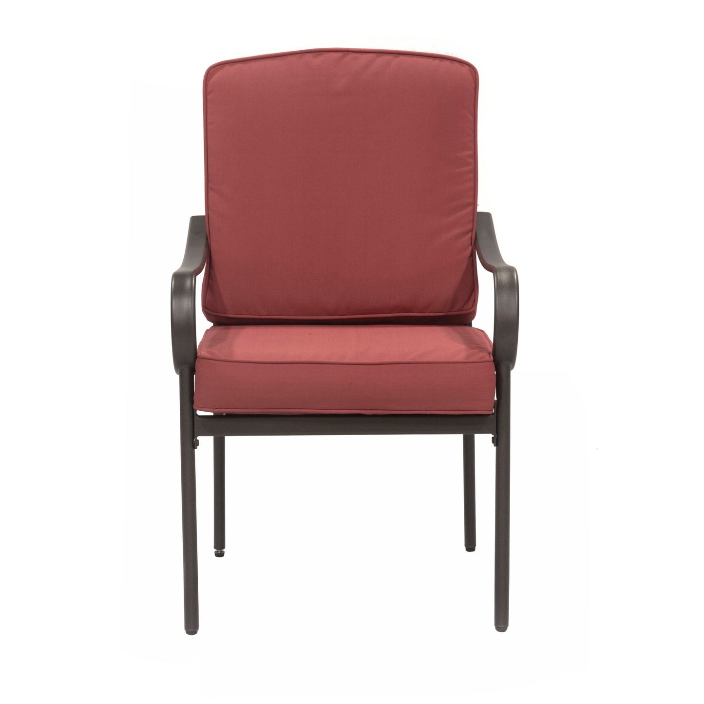 Set da pranzo per esterno Augusta da 5 pezzi con tavolo quadrato