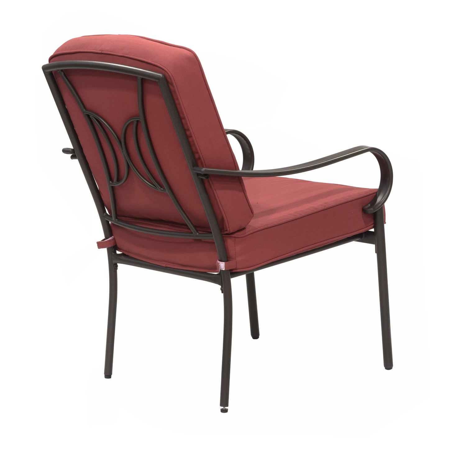 Set da pranzo per esterno Augusta da 5 pezzi con tavolo quadrato