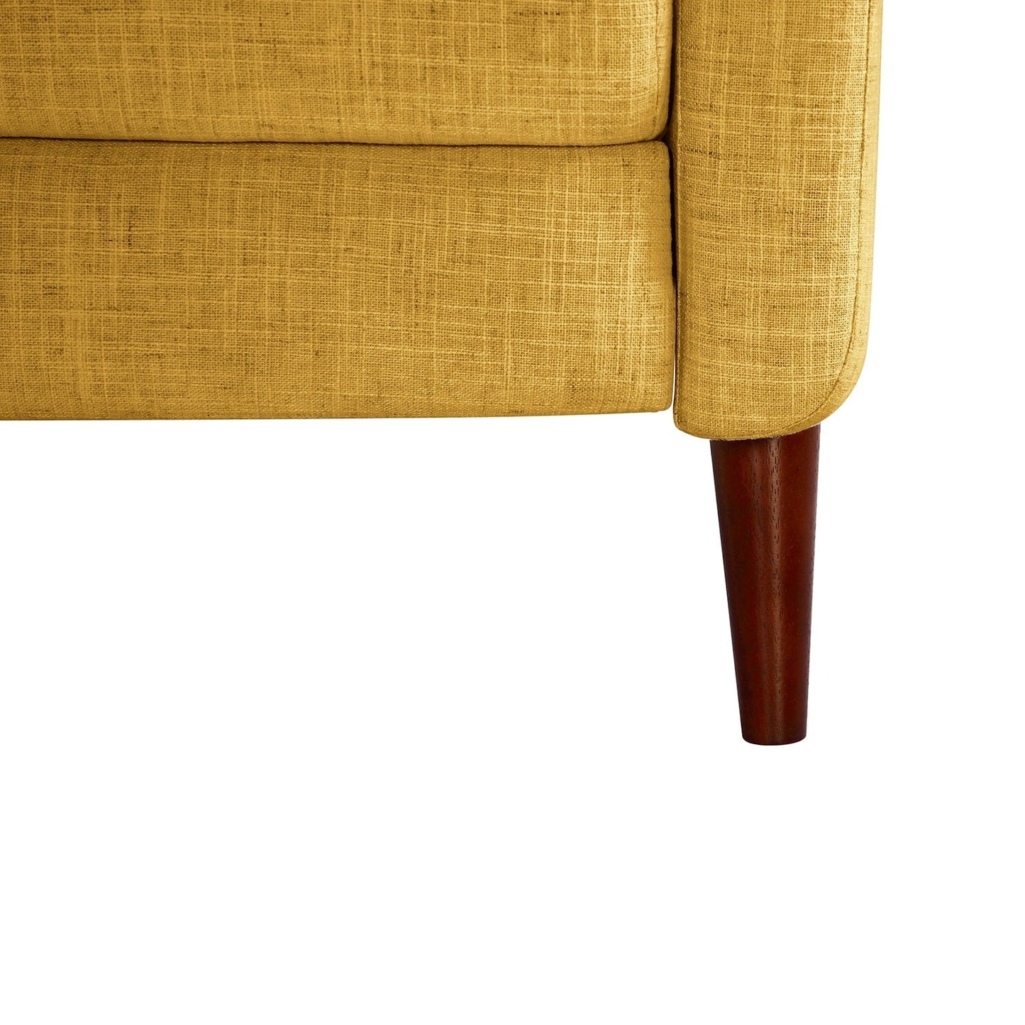 Poltrona reclinabile manuale Aurora Comfy con base in legno