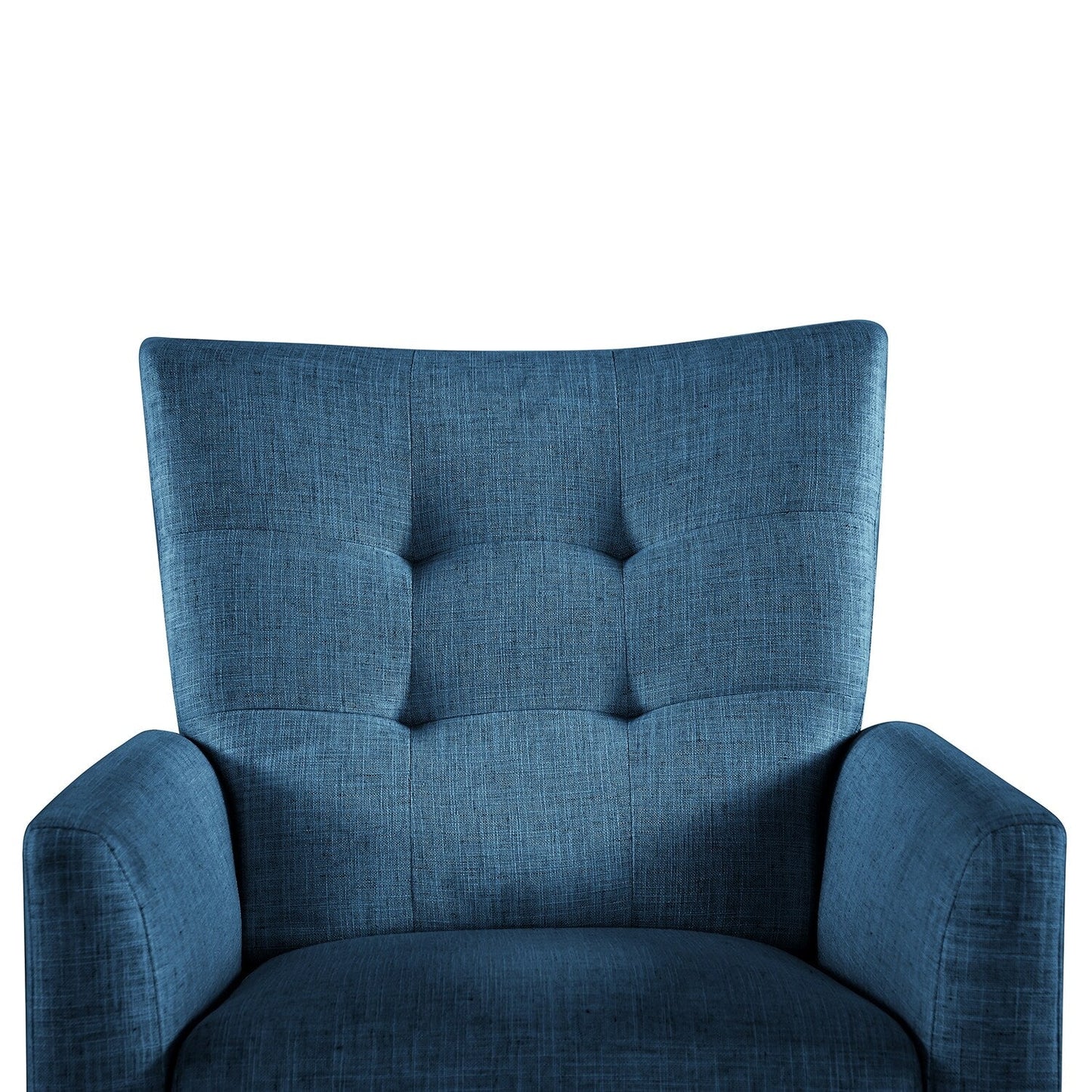 Poltrona reclinabile manuale Aurora Comfy con base in legno