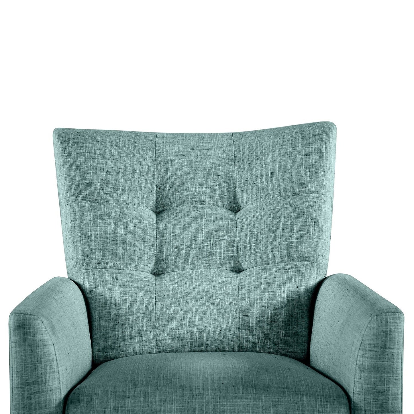 Poltrona reclinabile manuale Aurora Comfy con base in legno