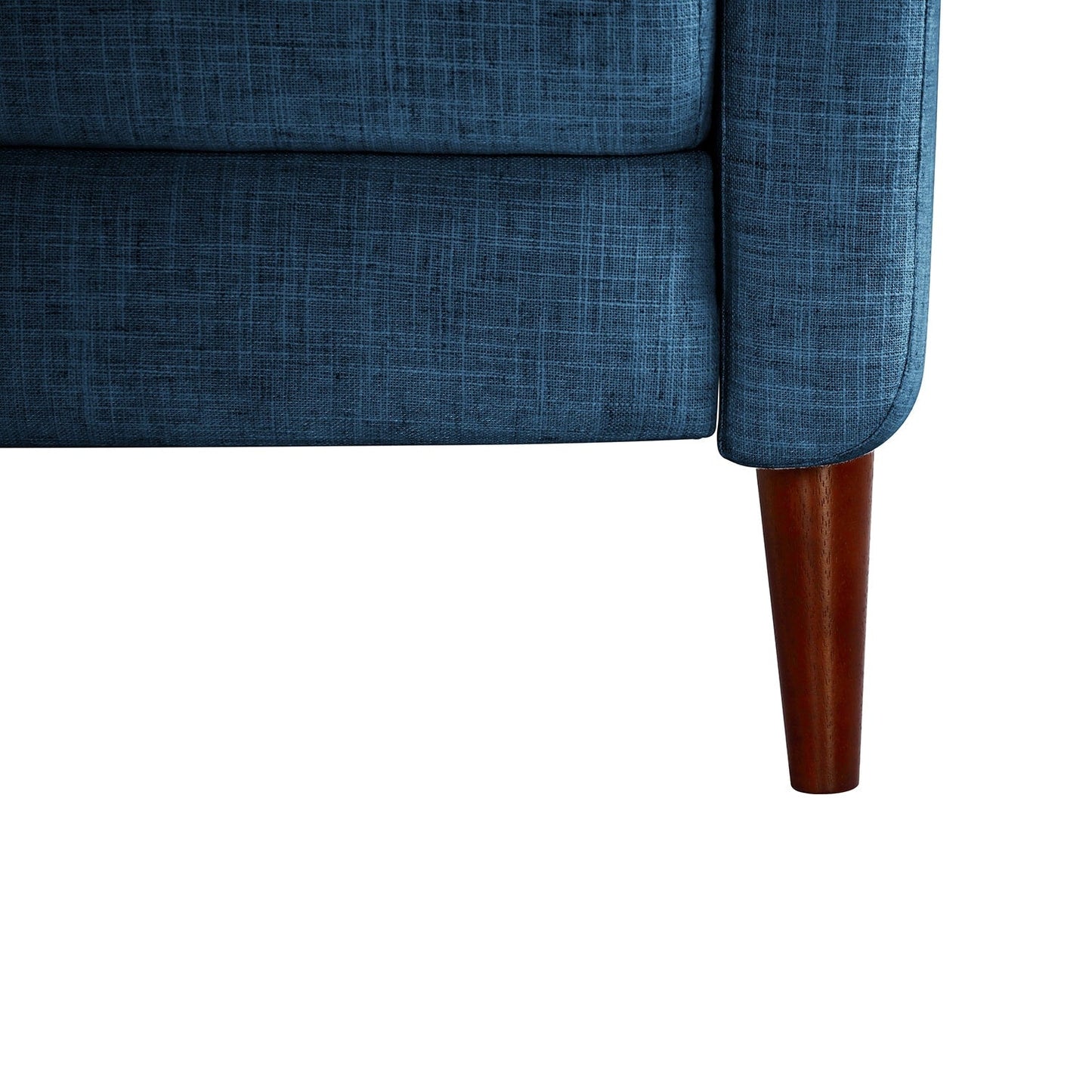 Poltrona reclinabile manuale Aurora Comfy con base in legno