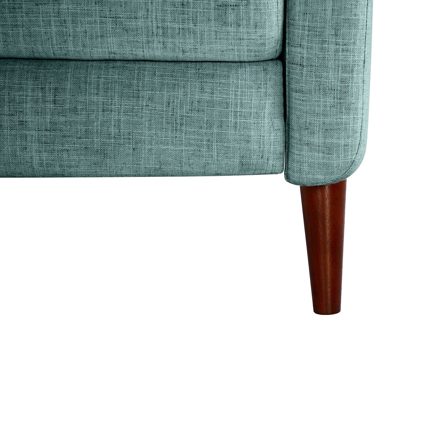 Poltrona reclinabile manuale Aurora Comfy con base in legno