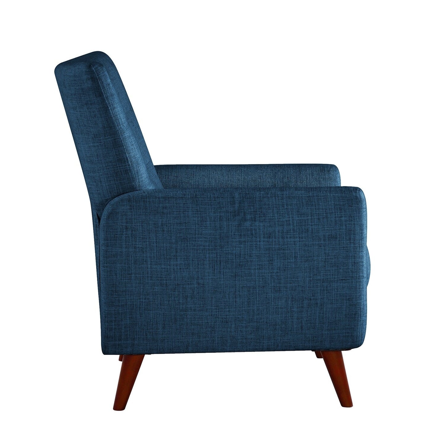 Poltrona reclinabile manuale Aurora Comfy con base in legno