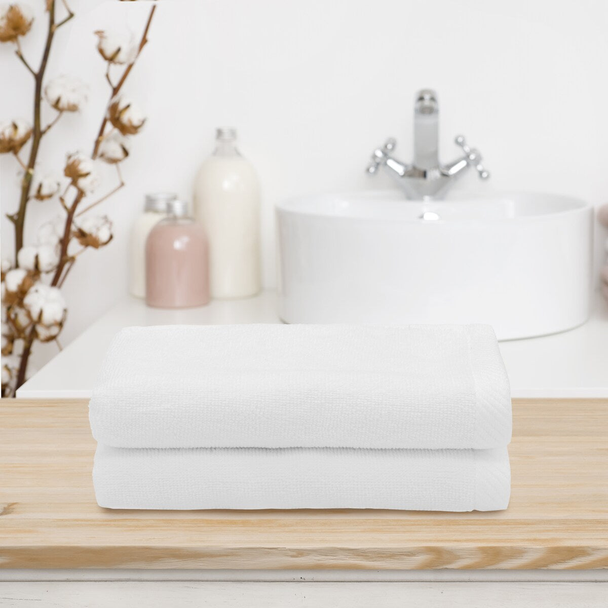 Autentici asciugamani Ediree in cotone turco al 100% per hotel e spa - Set da 2