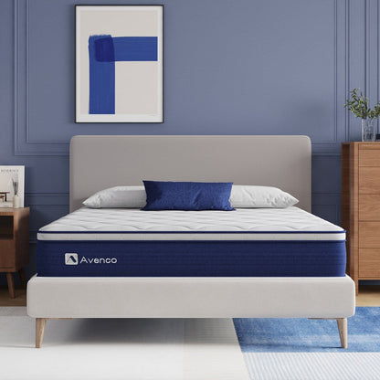 Materasso ibrido in memory foam medio Avenco da 12''