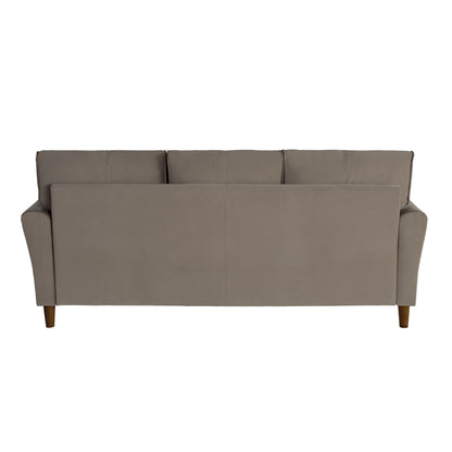 Divano in velluto trapuntato Avlona