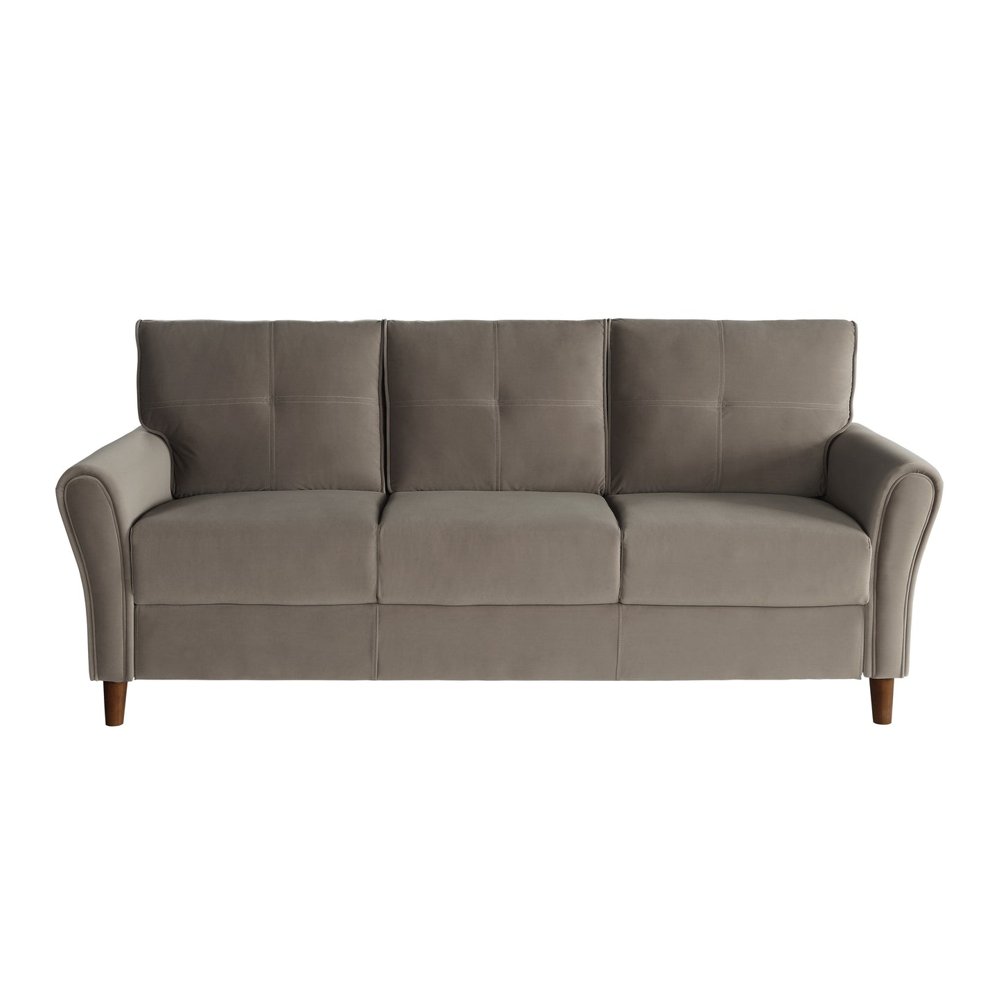 Divano in velluto trapuntato Avlona