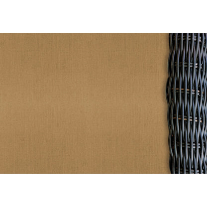 Set di sedie a dondolo da esterno in vimini scuro Portside Roast (2 pezzi)