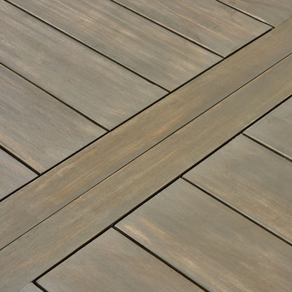 Set da pranzo per patio Avon Acacia da esterno, 7 pezzi, di Christopher Knight Home