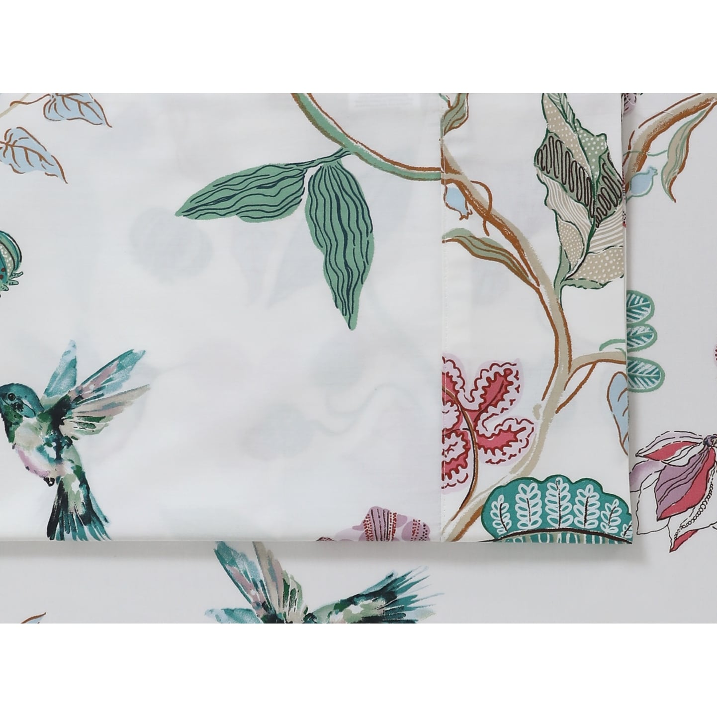 Set di lenzuola con tasche profonde in raso di cotone biologico Azores Home a 300 fili