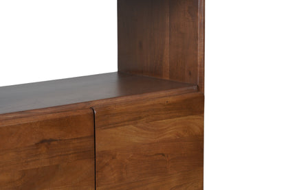 Quezon - Libreria in legno di acacia