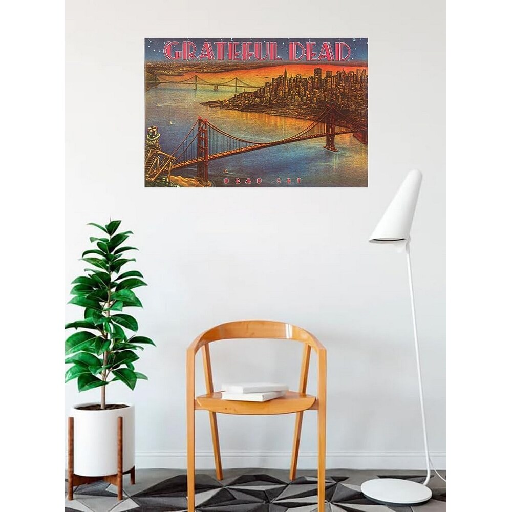 Poster artistico dei Grateful Dead Dead Set - 24 x 36 pollici