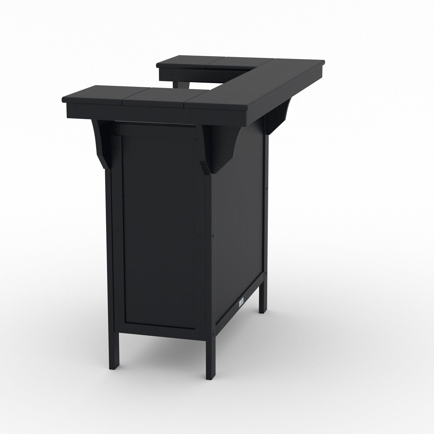 Bancone da bar LuXeo Bailey-Cabo, set da 3 pezzi