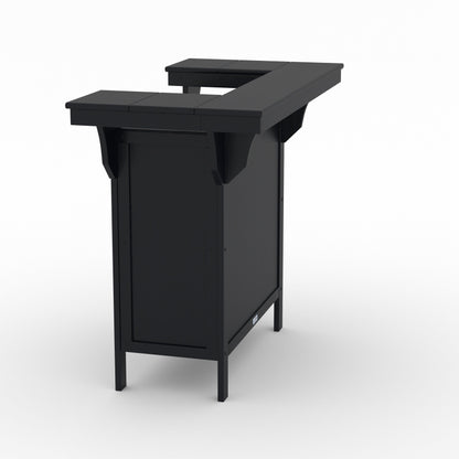 Bancone da bar LuXeo Bailey-Cabo, set da 3 pezzi