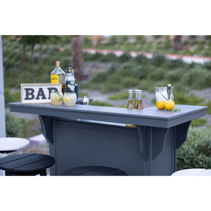 Bancone da bar LuXeo Bailey-Cabo, set da 3 pezzi