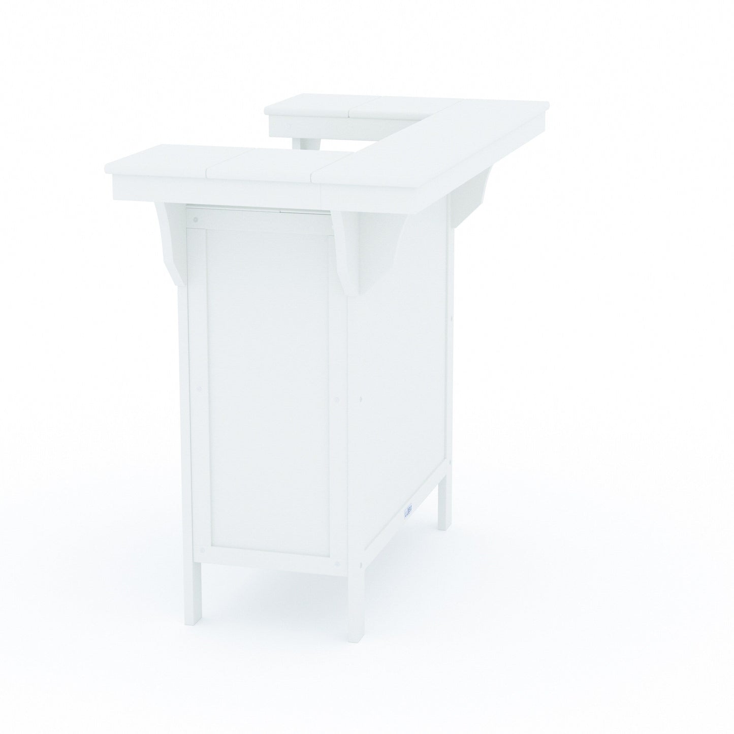 Bancone da bar LuXeo Bailey-Cabo, set da 3 pezzi